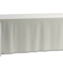 Fortune Rect. Table Cloth, White, 40" x 58"