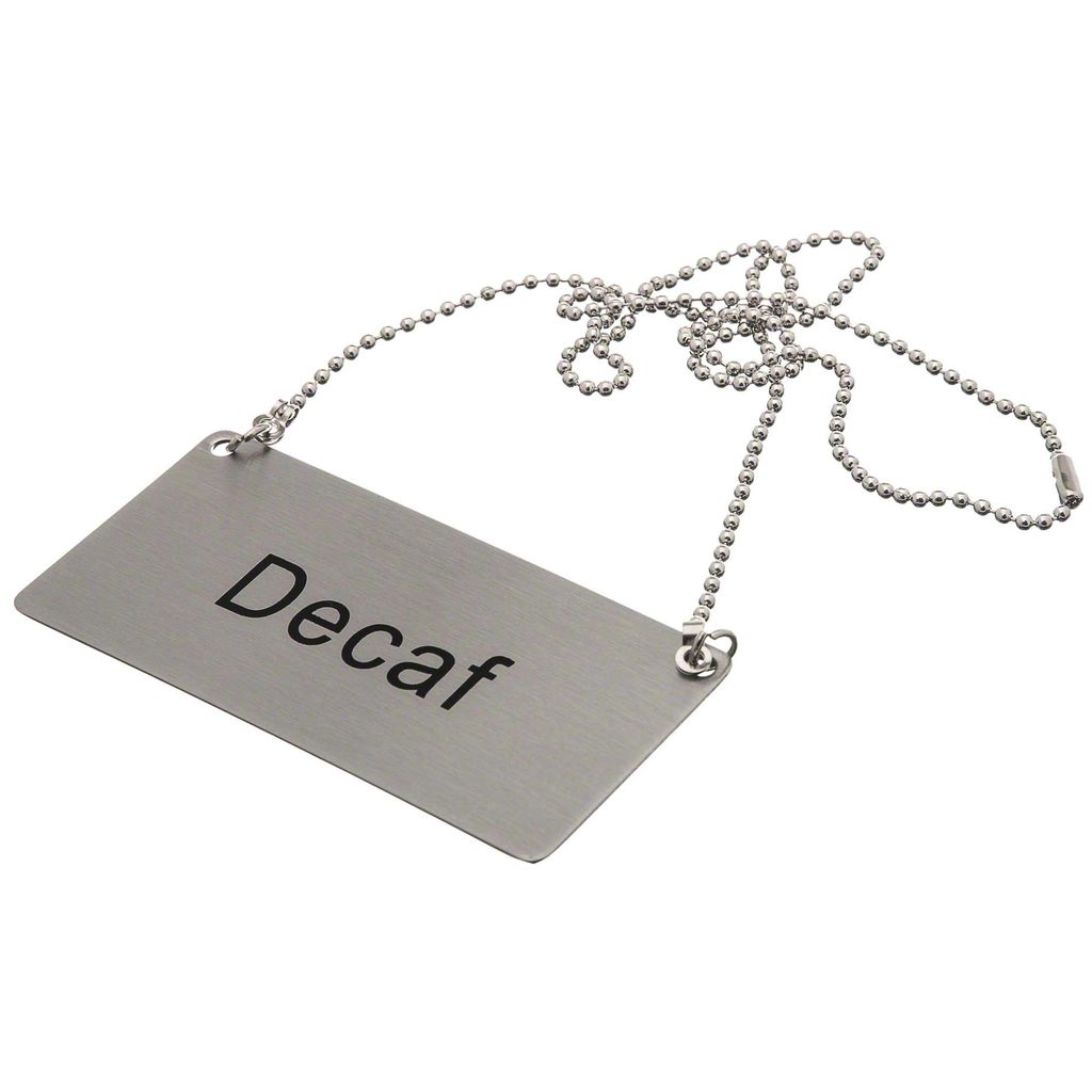 Update International Chain Sign, S/S, "Decaf"