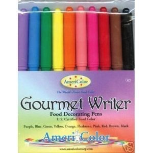 Ateco Food Color Markers, 10 Pack
