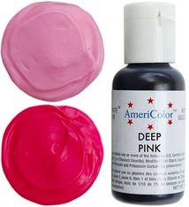 Ateco Color Gel, Deep Pink