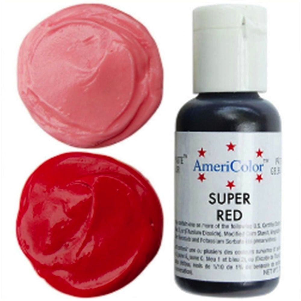 Ateco Color Gel, Super Red