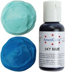 Ateco Color Gel, Sky Blue