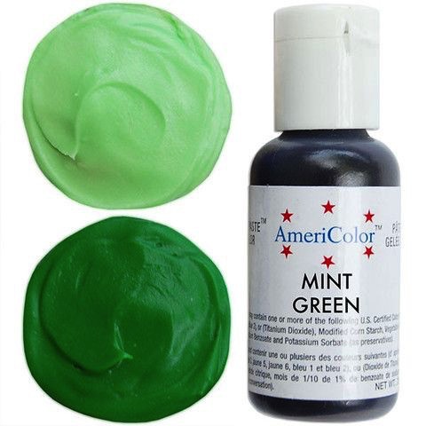 Ateco Color Gel, Mint Green