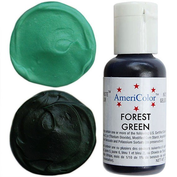 Ateco Color Gel, Forest Green