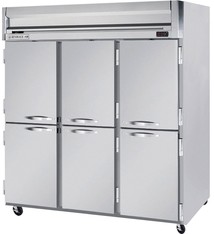 Beverage Air Reach-In Refrigerator, 3 Section, Solid Doors, 74 cu.ft.