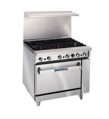 Imperial Range, (2) Burners, 24" Griddle Top, (1) Cabinet Base, 36"