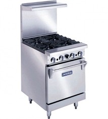 Imperial Range, (4) Burners, (1) 20"W Oven, 56.49”Wide