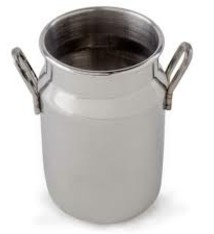 American Metalcraft Milk Can, S/S, 2" x 3-1/8"