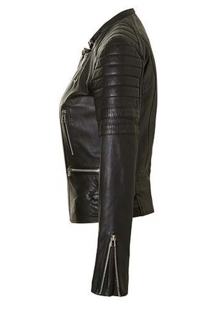 Leather jacket for women