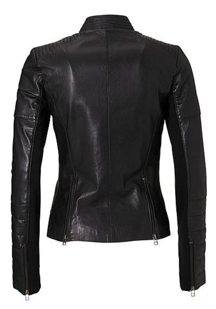 Leather jacket water resistant