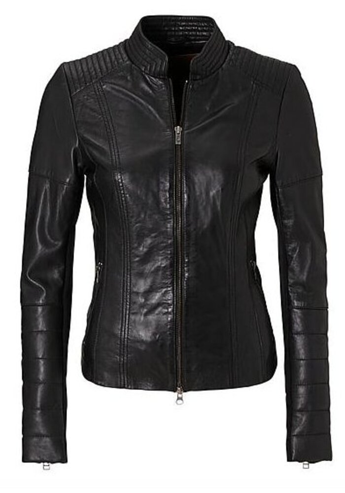 Leather jacket water resistant