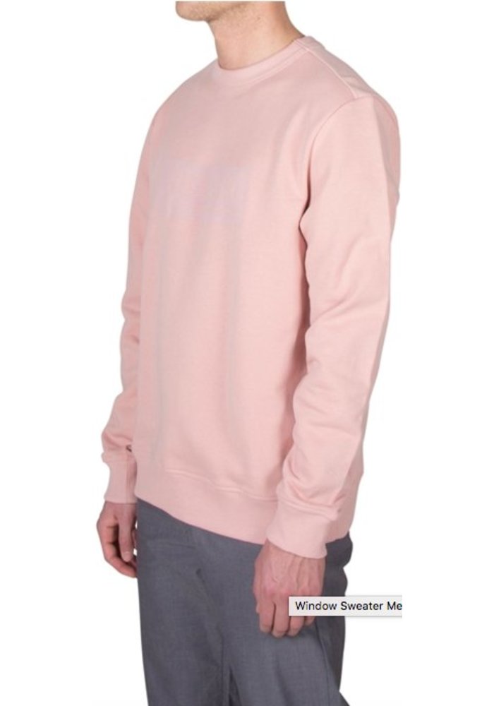 Window sweater men pink