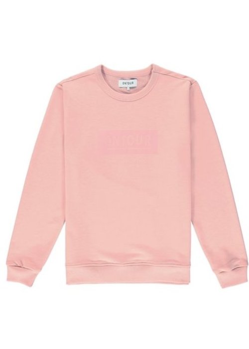 ONTOUR Window sweater men pink