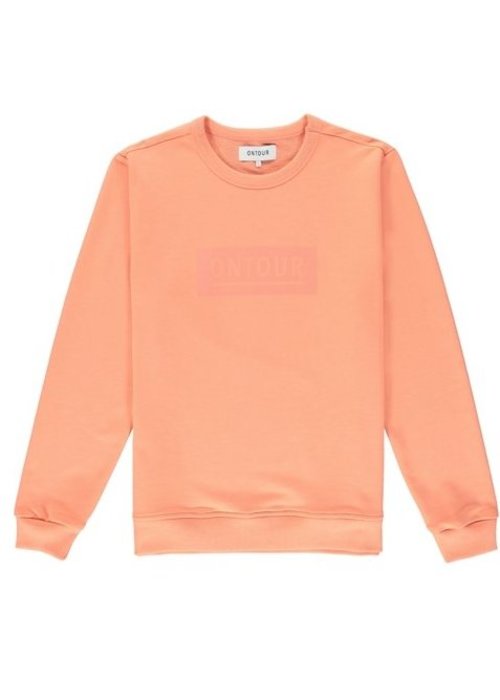 ONTOUR Window sweater men orange