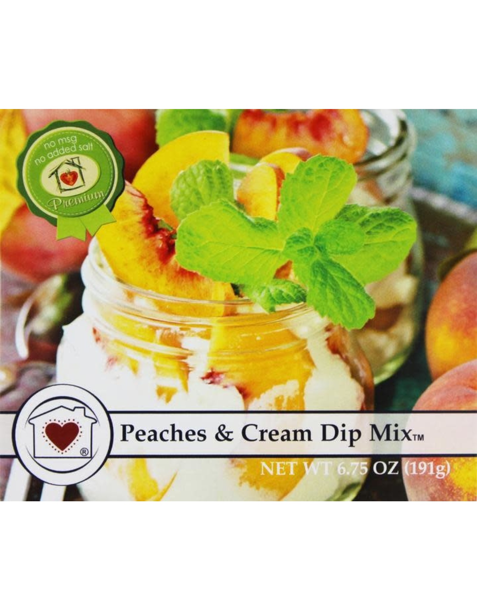 Country Home Creations PEACHES AND CREAM DIP MIX