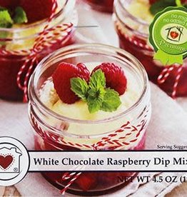 Country Home Creations WHITE CHOCOLATE RASPBERRY DIP MIX