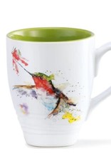 Demdaco HUMMER AND FLOWER MUG