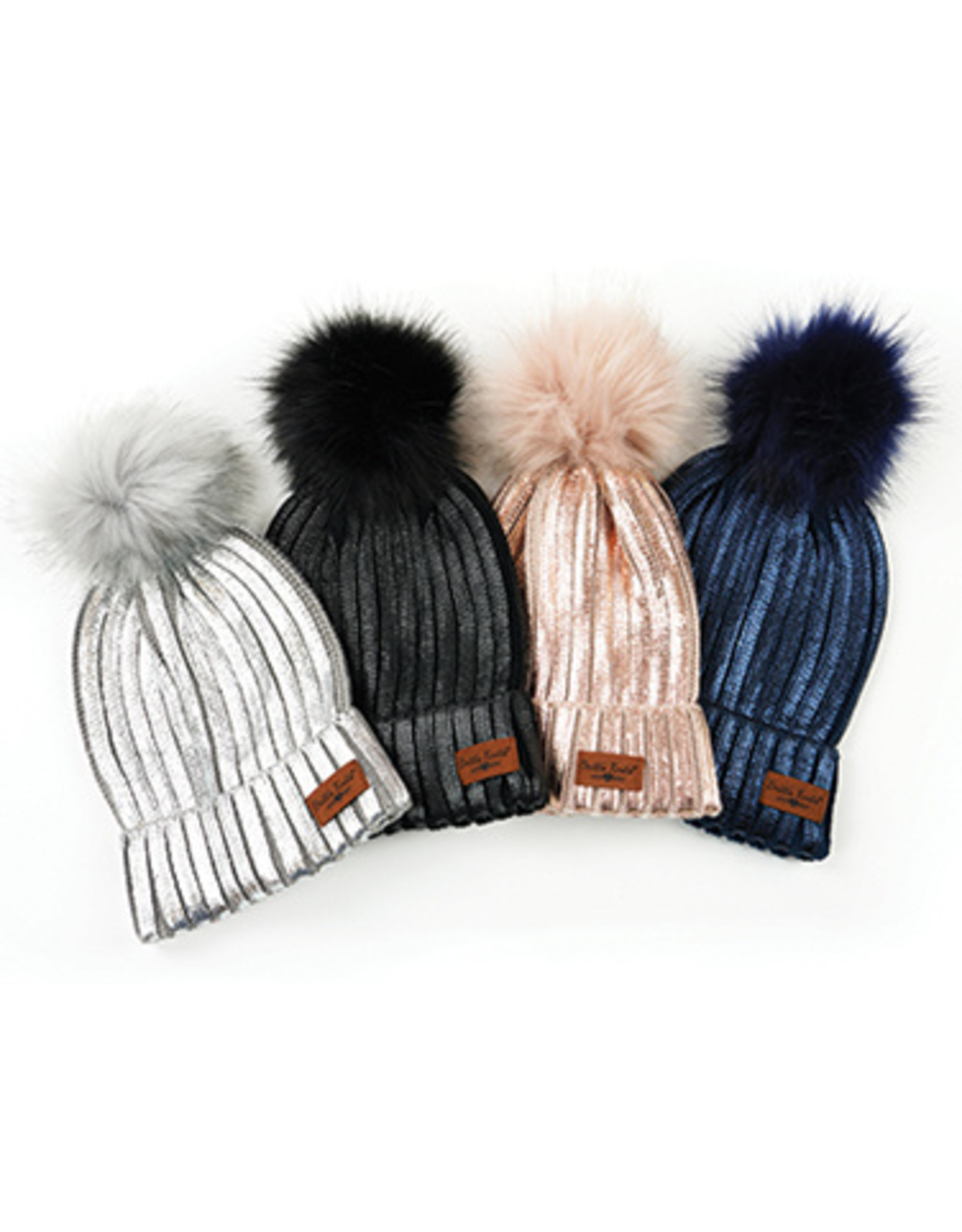 Dm Merchandising Glacier Knit Pom Hat Schoolhouse Earth