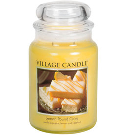 Village Candle LEMON POUND CAKE JAR CANDLE