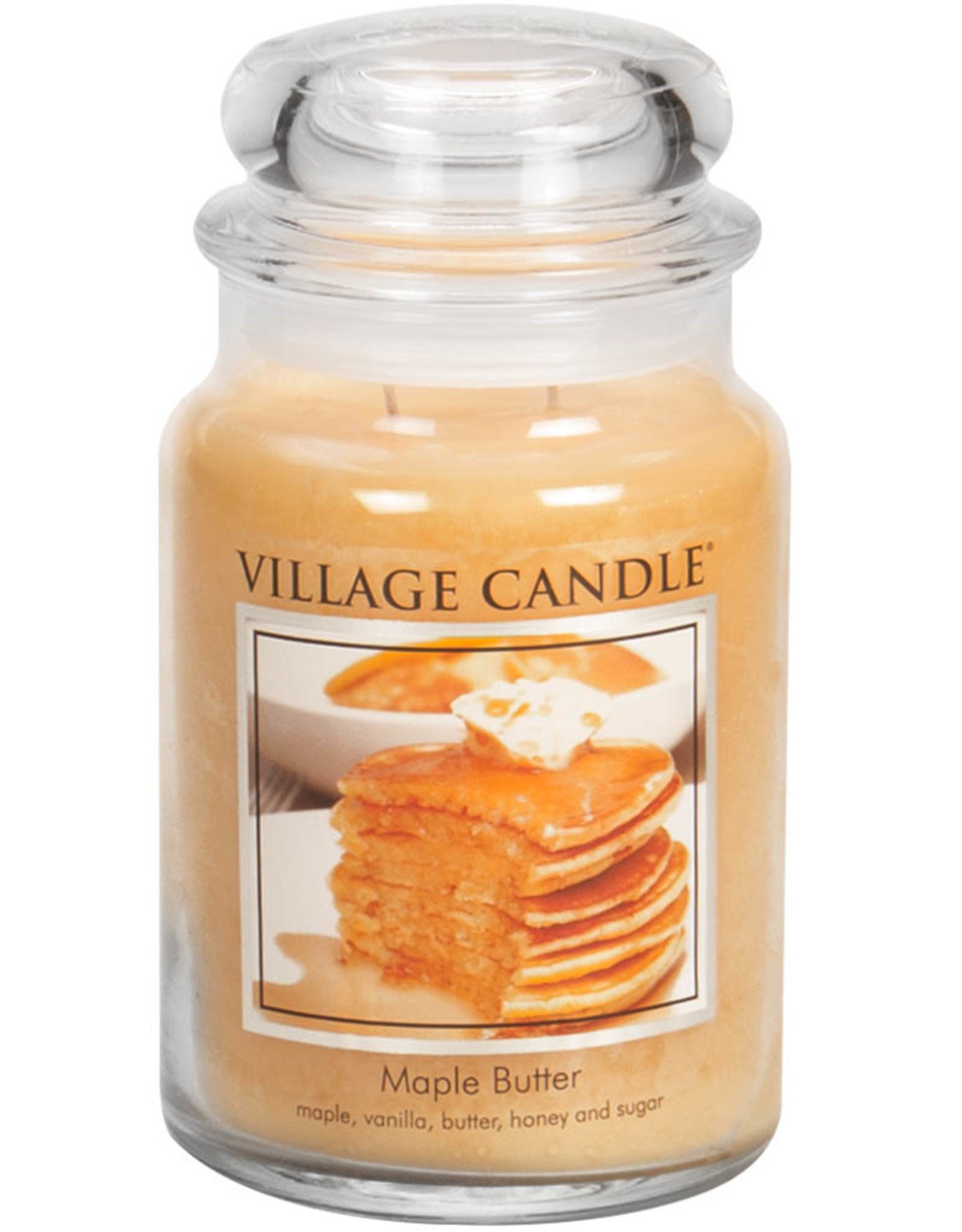 Village Candle MAPLE BUTTER JAR CANDLE