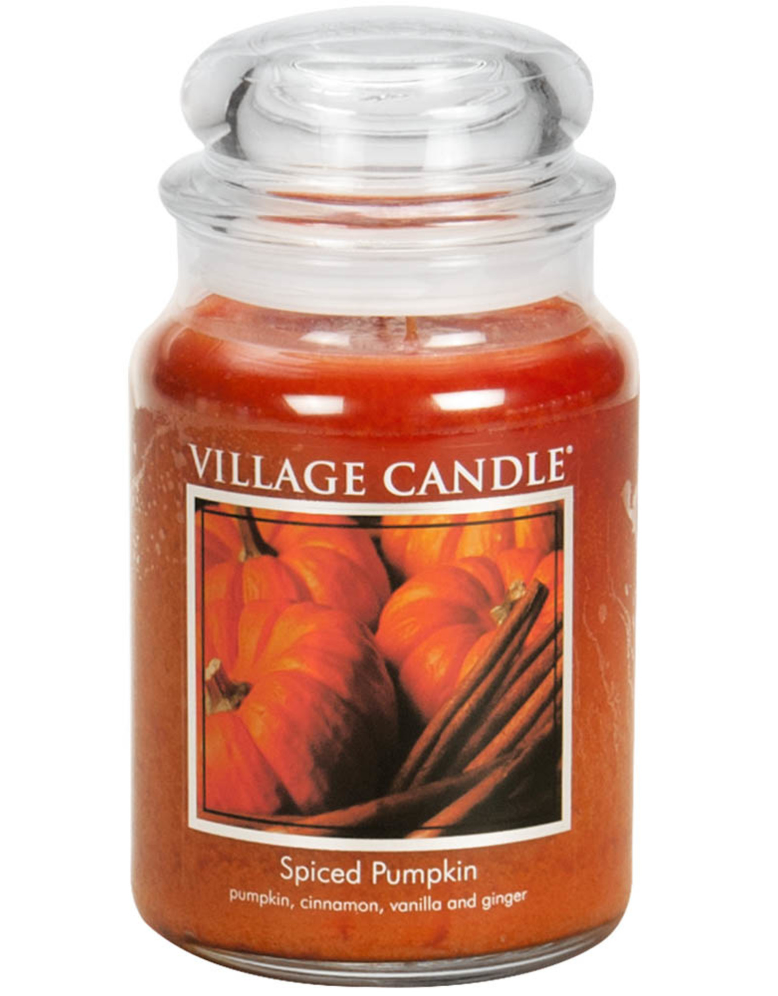 Village Candle SPICED PUMPKIN JAR CANDLE