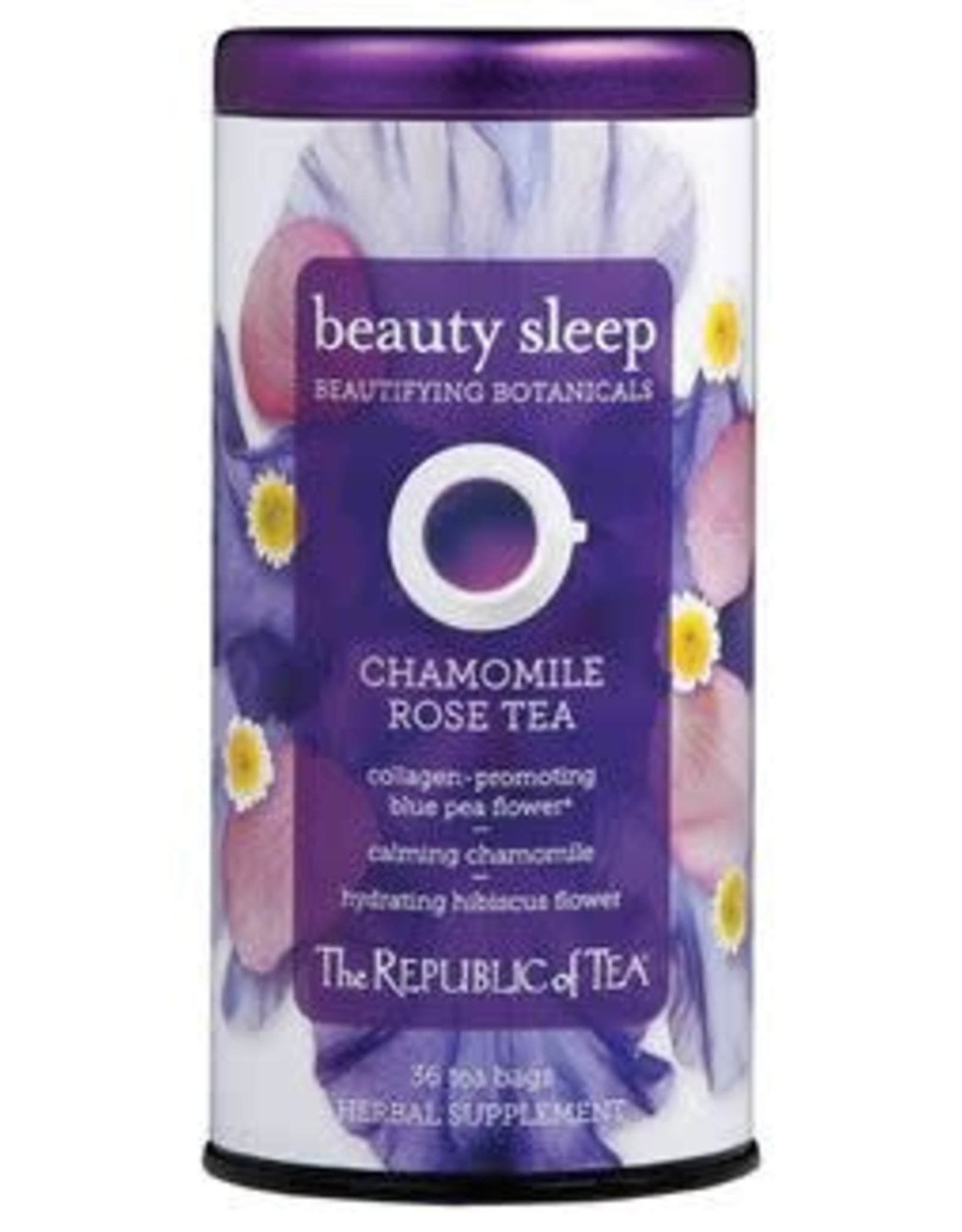 Republic of Tea BEAUTY SLEEP CHAMOMILE ROSE TEA