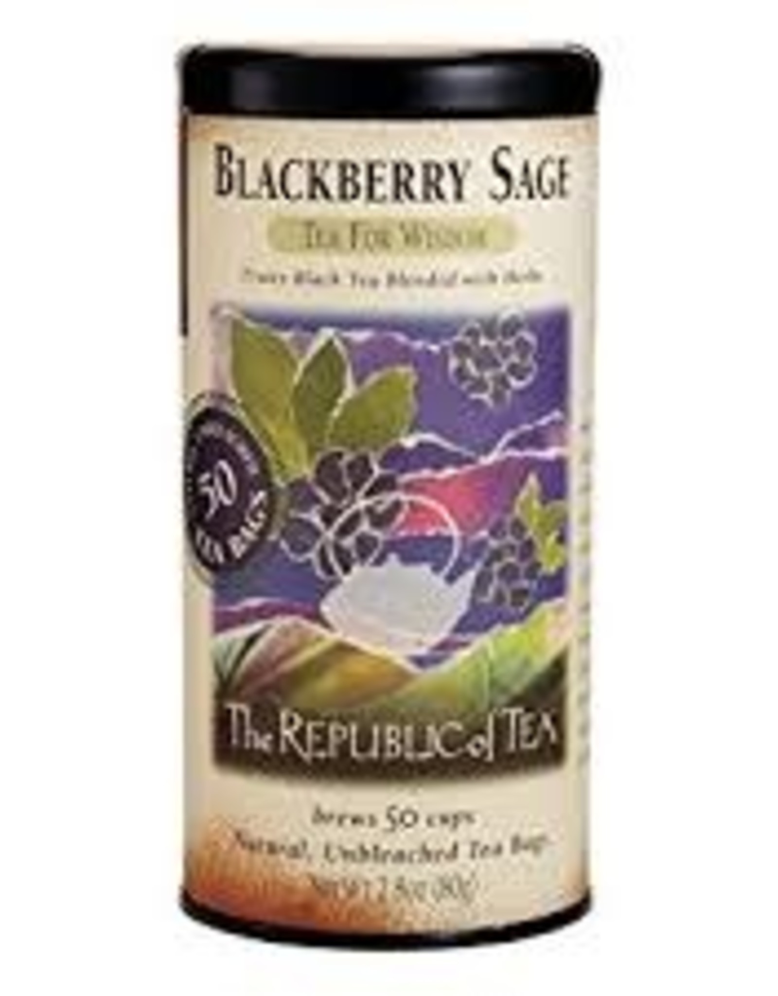 Republic of Tea BLACKBERRY SAGE TEA