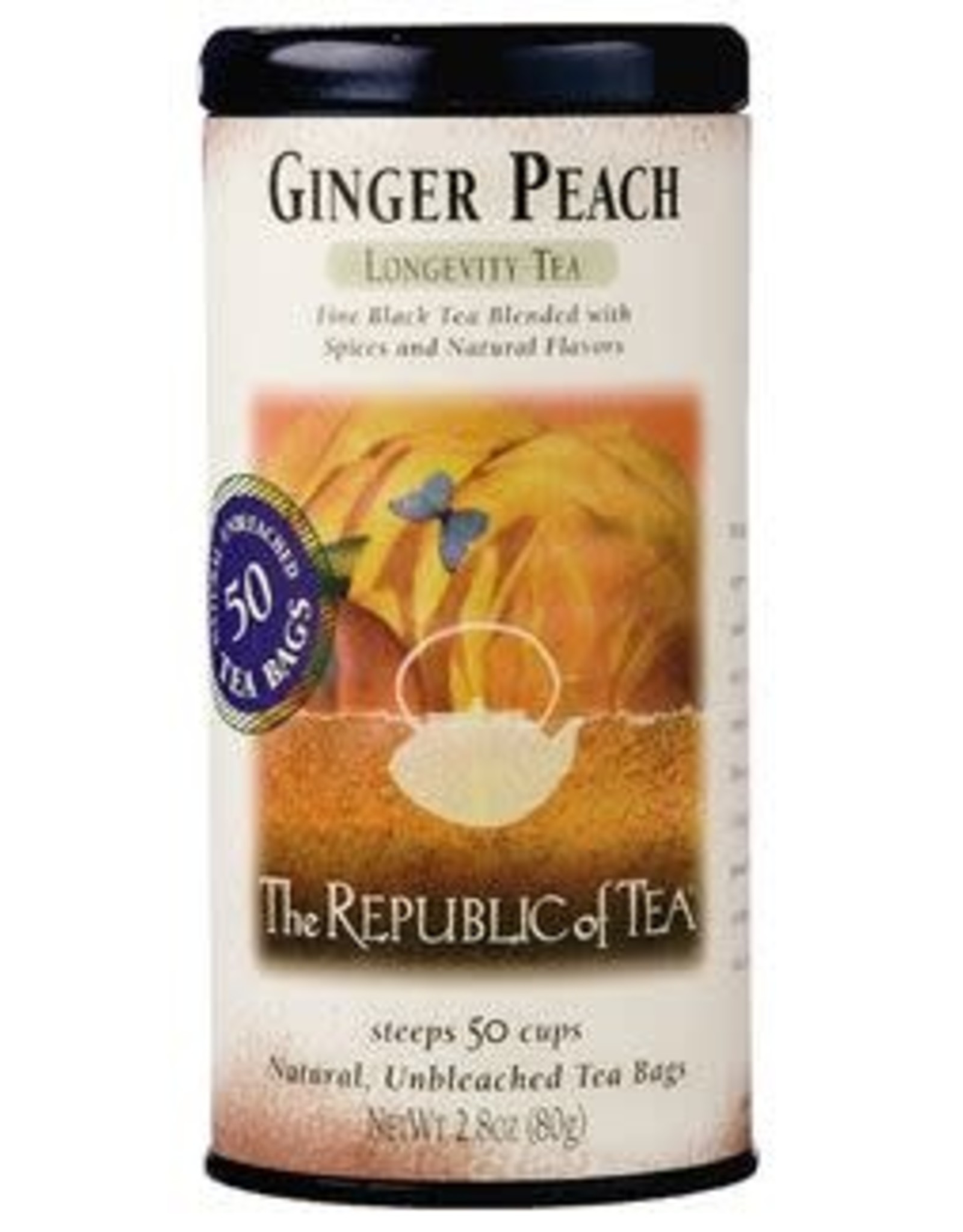 Republic of Tea GINGER PEACH TEA