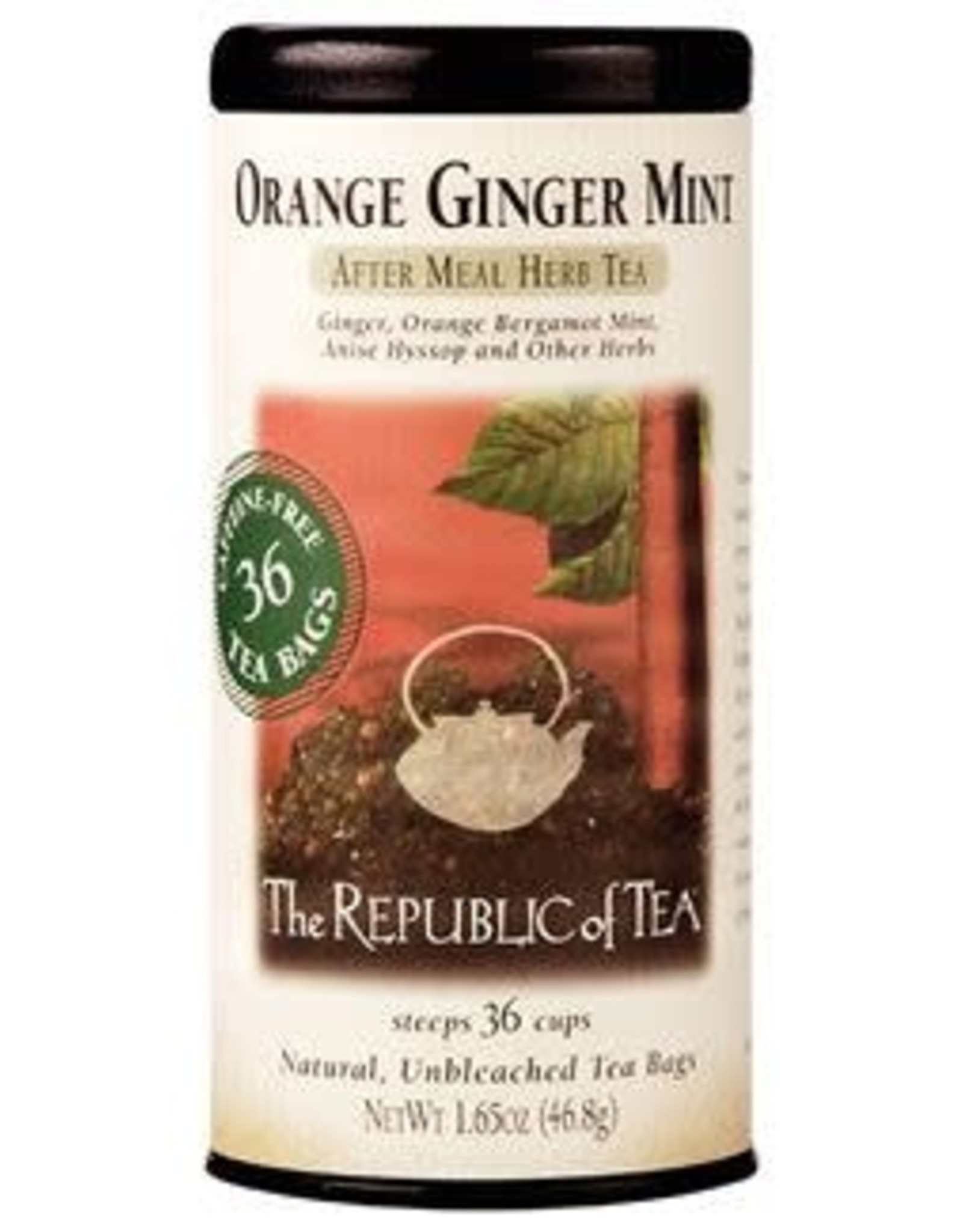 Republic of Tea ORANGE GINGER MINT TEA