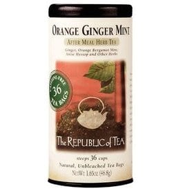 Republic of Tea ORANGE GINGER MINT TEA