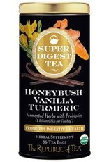 Republic of Tea ORGANIC HONEYBUSH VANILLA TURMERIC TEA