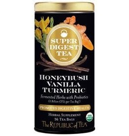 Republic of Tea ORGANIC HONEYBUSH VANILLA TURMERIC TEA