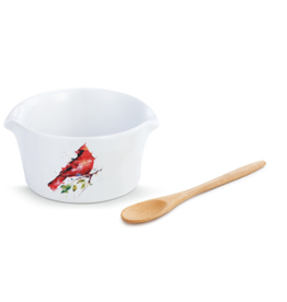 Demdaco CARDINAL BOWL WITH SPOON