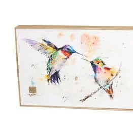 Demdaco LOVEBIRDS HUMMINGBIRDS WALL ART