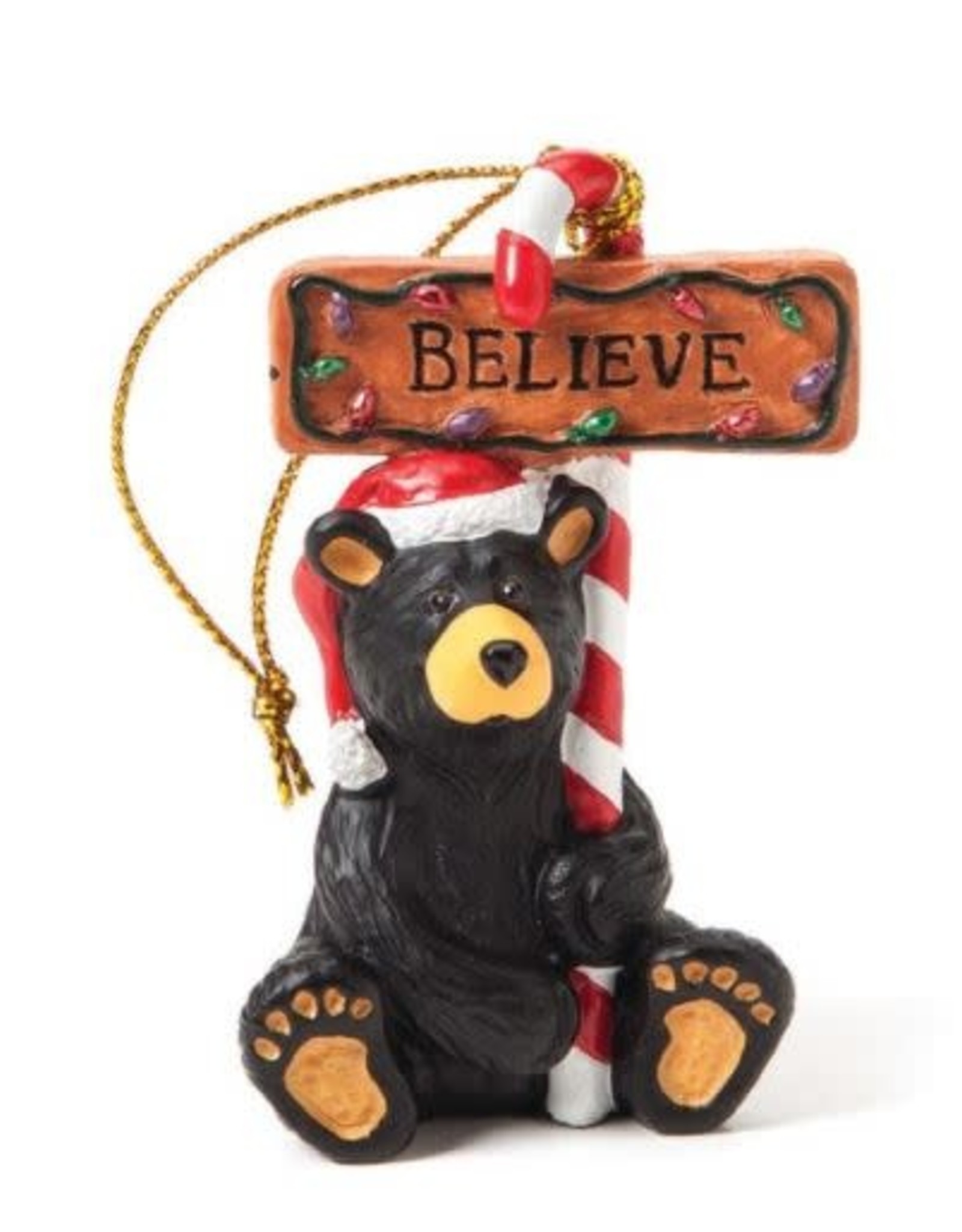 Demdaco BELIEVE BEAR ORNAMENT