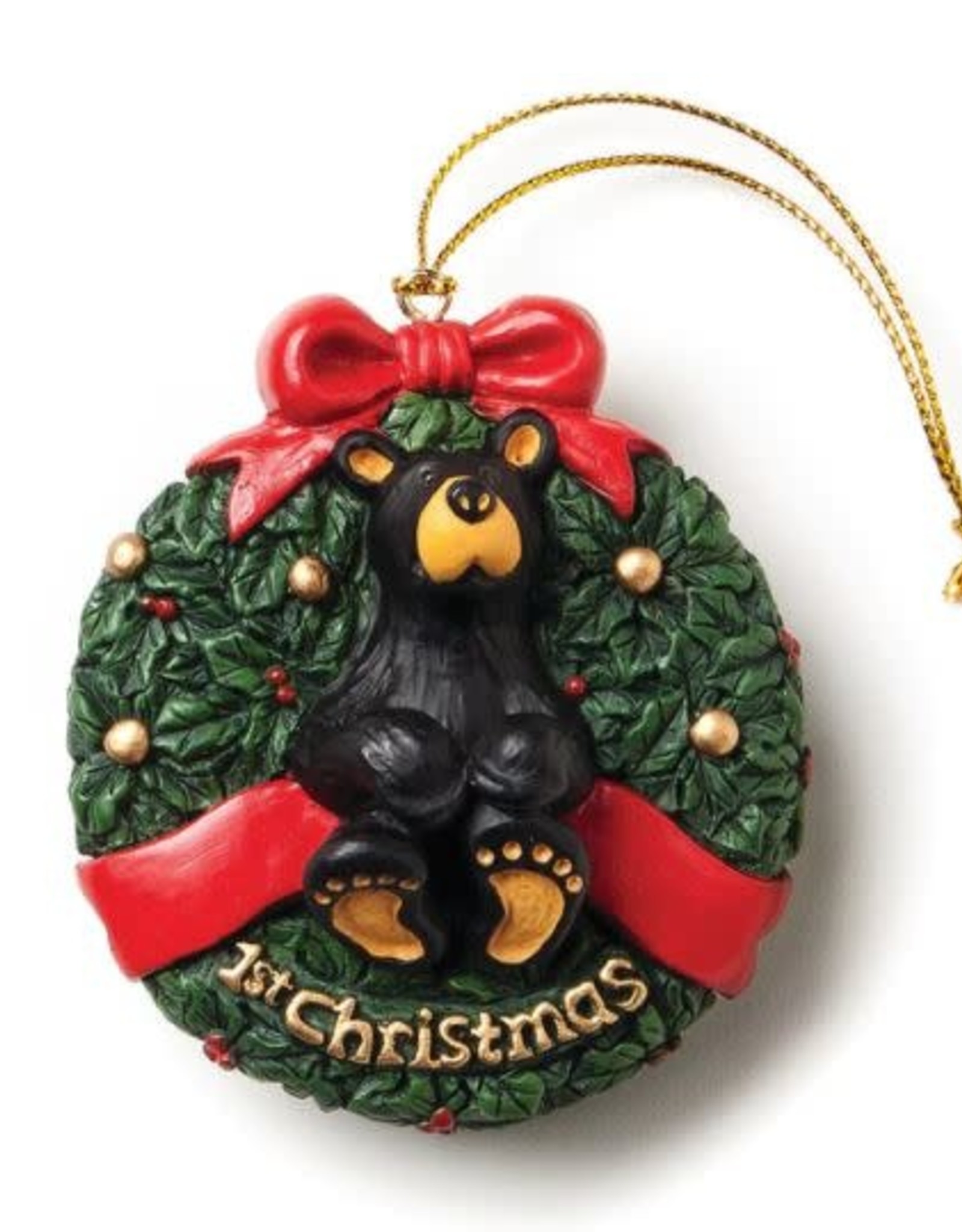 Demdaco 1ST CHRISTMAS BEAR ORNAMENT