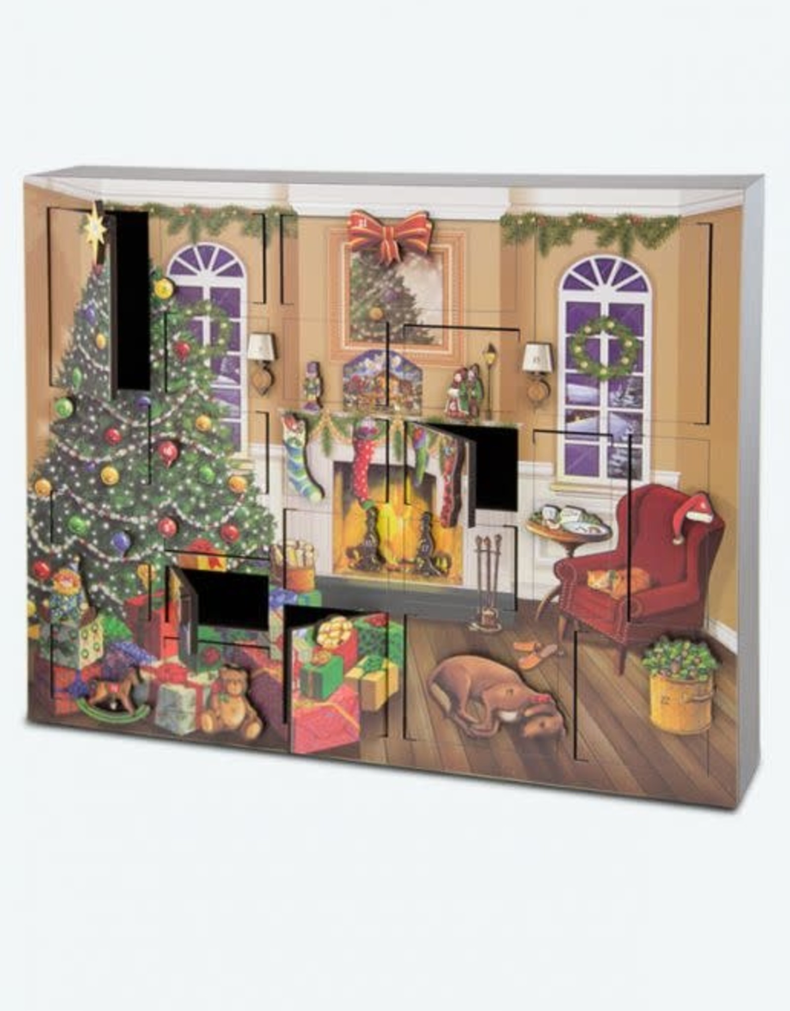 Byers Choice FIRESIDE ADVENT CALENDAR