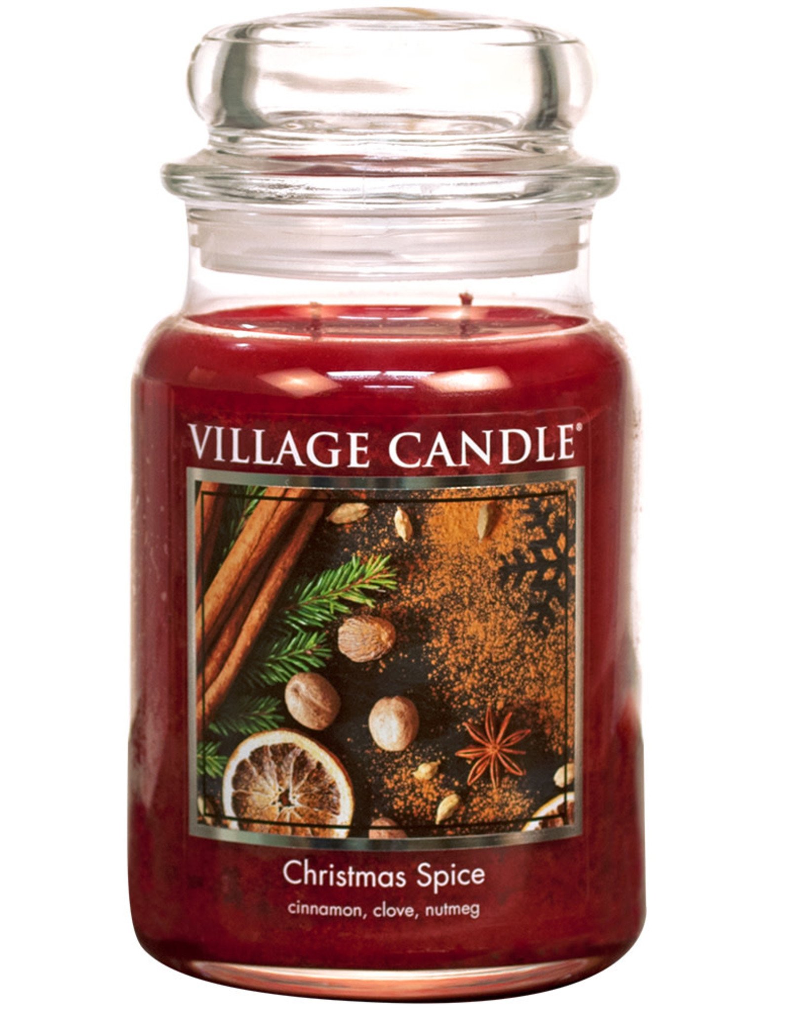 Village Candle CHRISTMAS SPICE JAR CANDLE