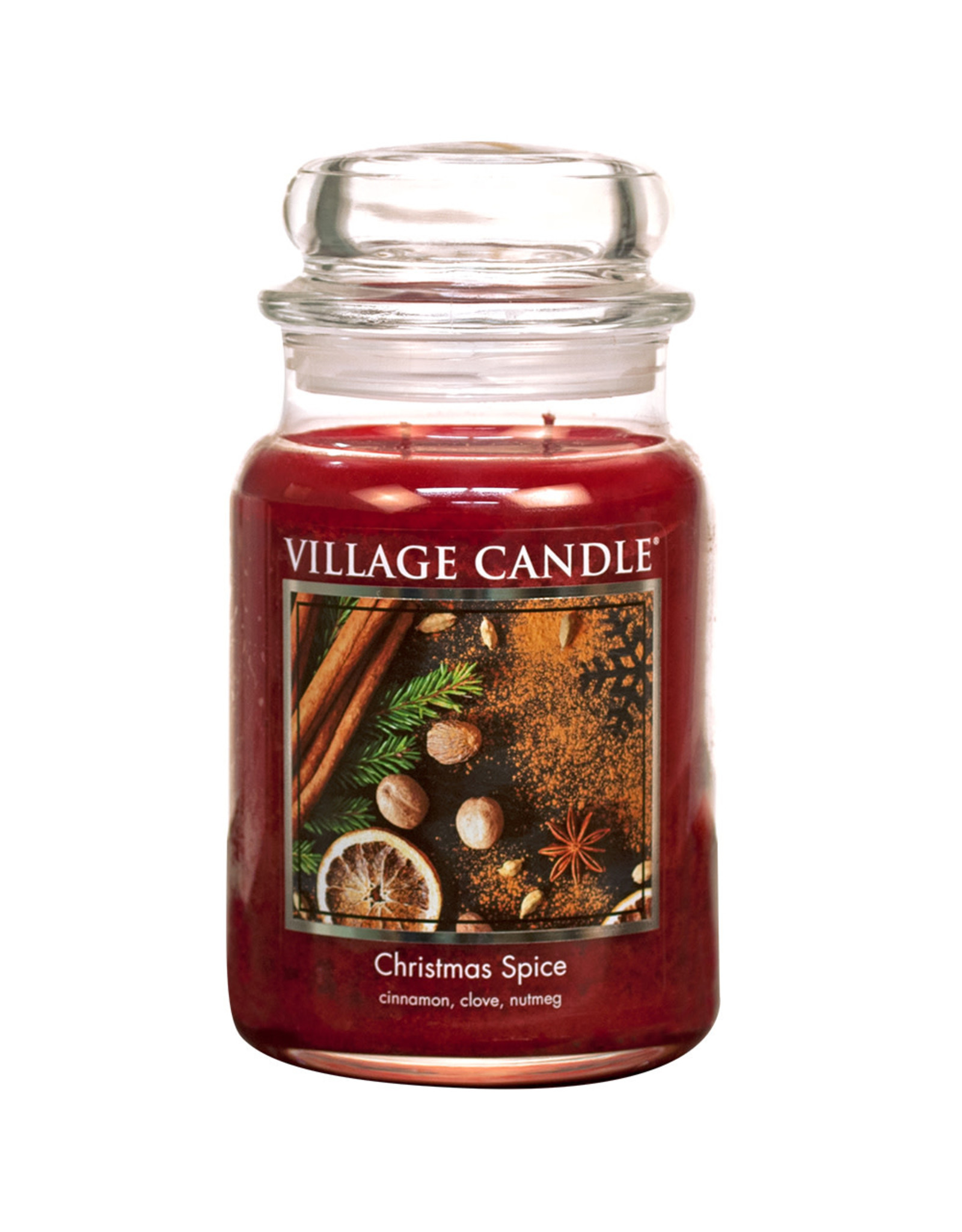 Village Candle CHRISTMAS SPICE JAR CANDLE
