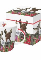 Paper Products Designs PEANUT BUTTER & JELLY MUG IN GIFT BOX