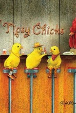 Paper Products Designs THE TIPSY CHICKS BEVERAGE NAPKIN