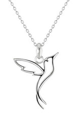 Kit Heath HUMMING BIRD NECKLACE - sterling silver
