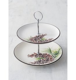 Sullivans PINECONE TEA TRAY