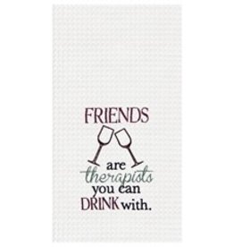 C and F Enterprises FRIENDS THERAPISTS KITCHEN TOWEL