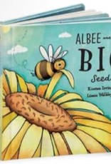 JellyCat ALBEE AND THE BIG SEED BOOK