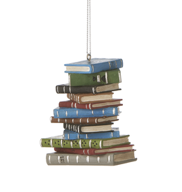 Ganz PILE OF BOOKS ORNAMENT
