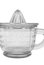 Creative Coop GLASS JUICER WITH MEASURING CUP