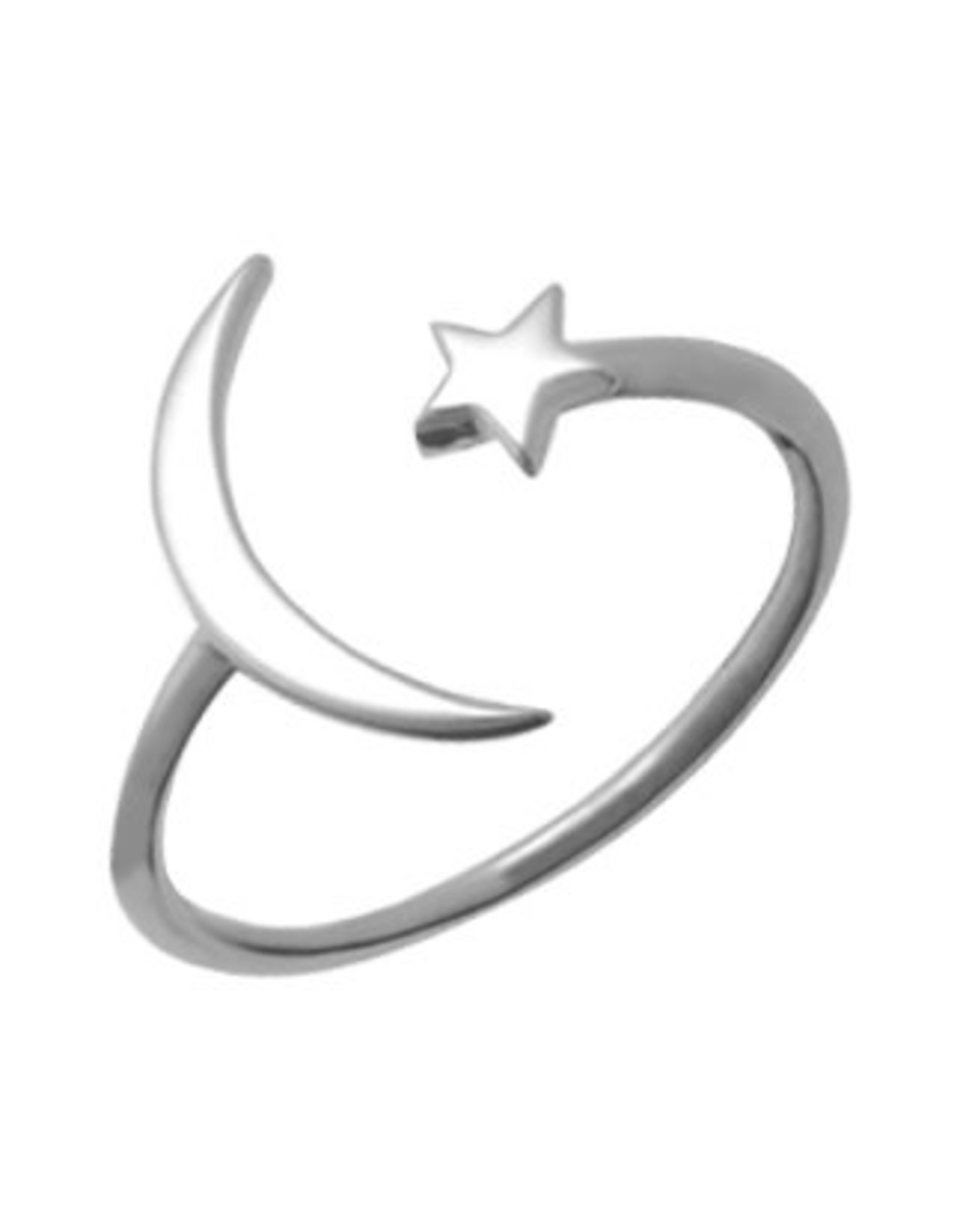 Boma MOON AND STAR RING