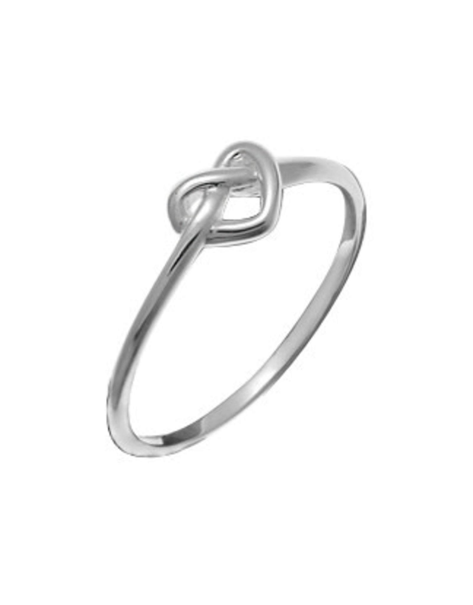 Boma HEART KNOT RING SILVER