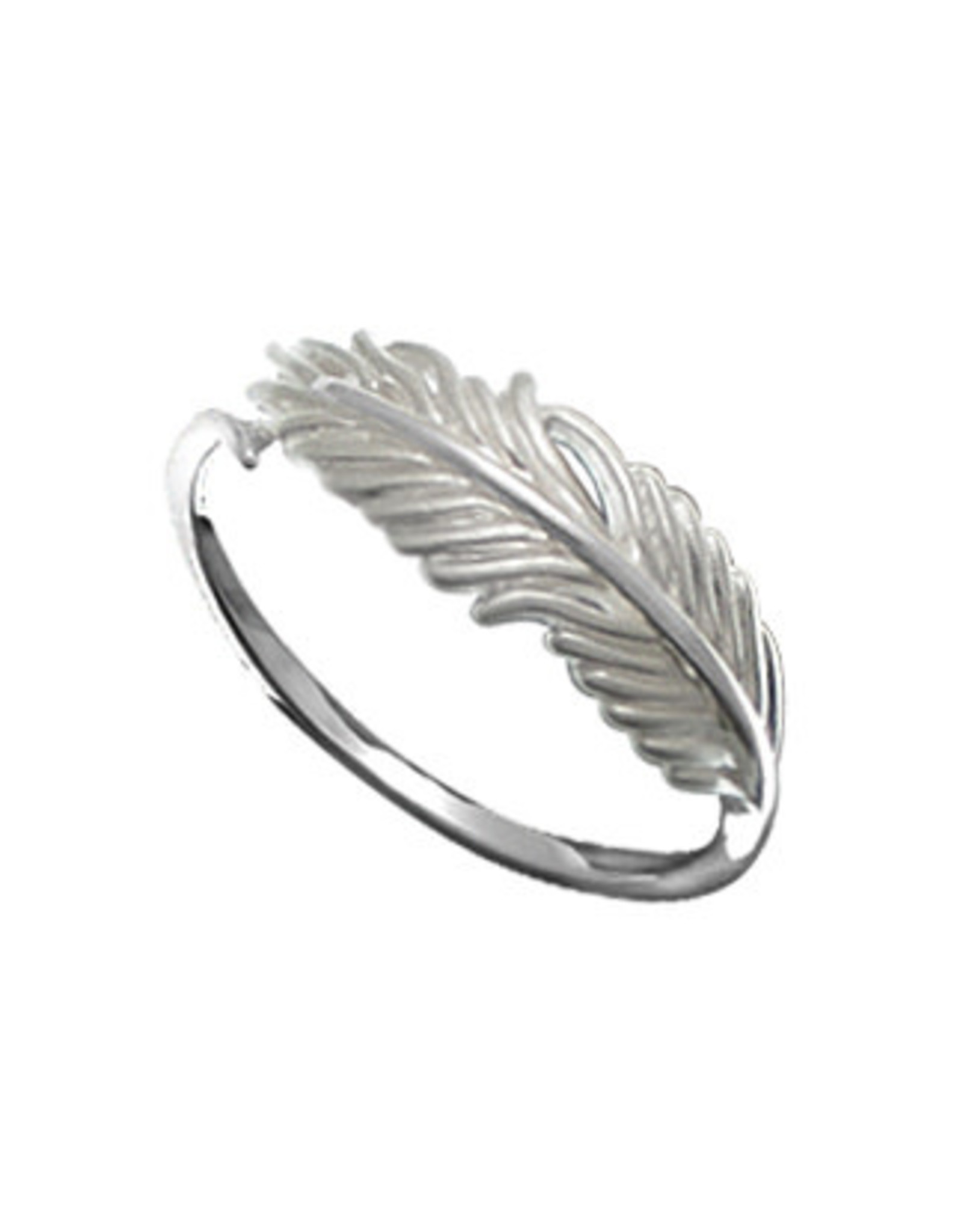 Boma FEATHER RING SILVER